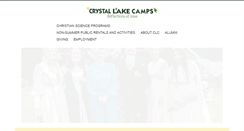 Desktop Screenshot of crystallakecamps.org