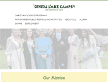 Tablet Screenshot of crystallakecamps.org